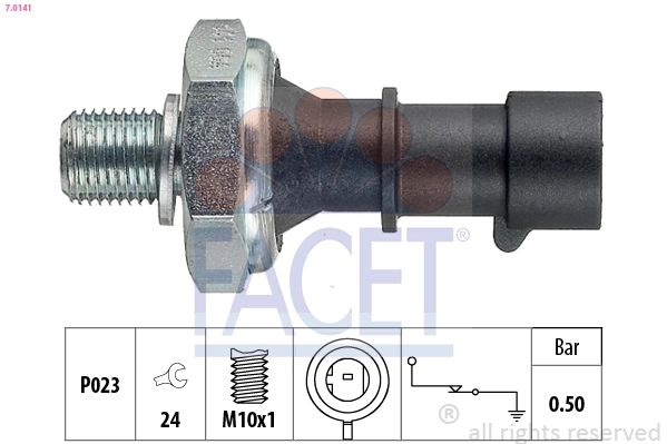 Czujnik ciśnienia oleju 46337579 Fiat/Alfa/Lancia