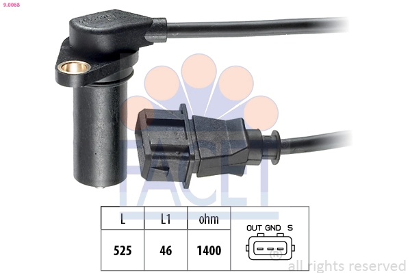 Czujnik położenia wału korbowego Volkswagen Polo III hatchback (6N1) (1994 - 1999) cena, od 26,31 USD