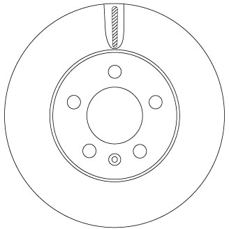 Tarcza hamulcowa przednia Renault (RVI) 8550501978
