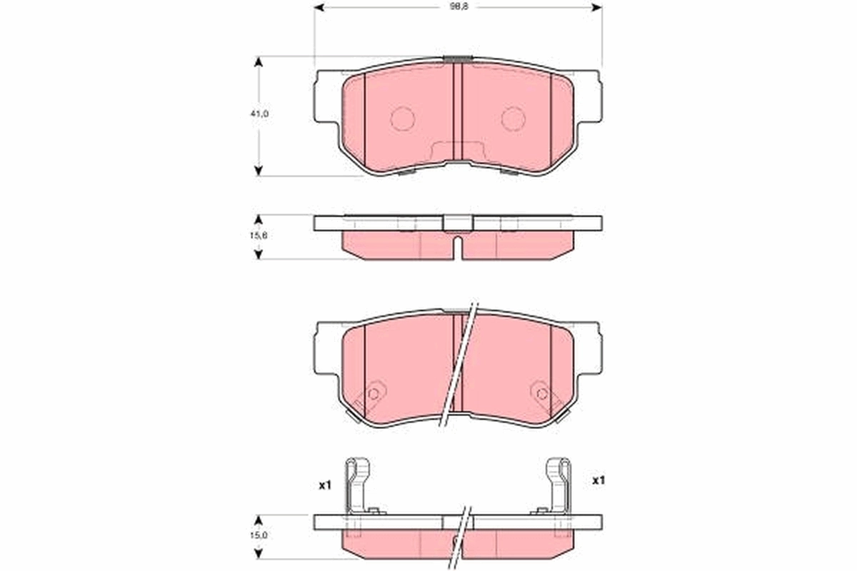 Klocki hamulcowe Hyundai Sonata