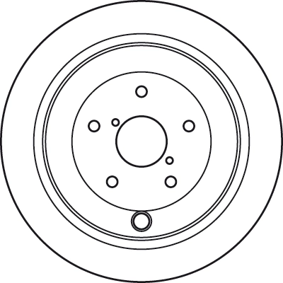  Tarcza hamulcowa tylna Subaru Tribeca 