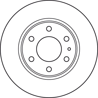 Tarcza hamulcowa tylna 2996027 Iveco