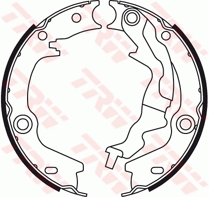 Klocki hamulca ręcznego KIA Rio II