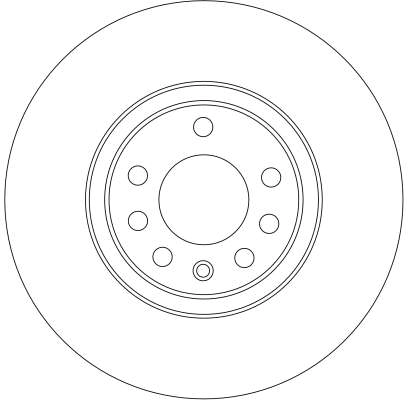 9194477 General Motors Tarcza hamulcowa przednia