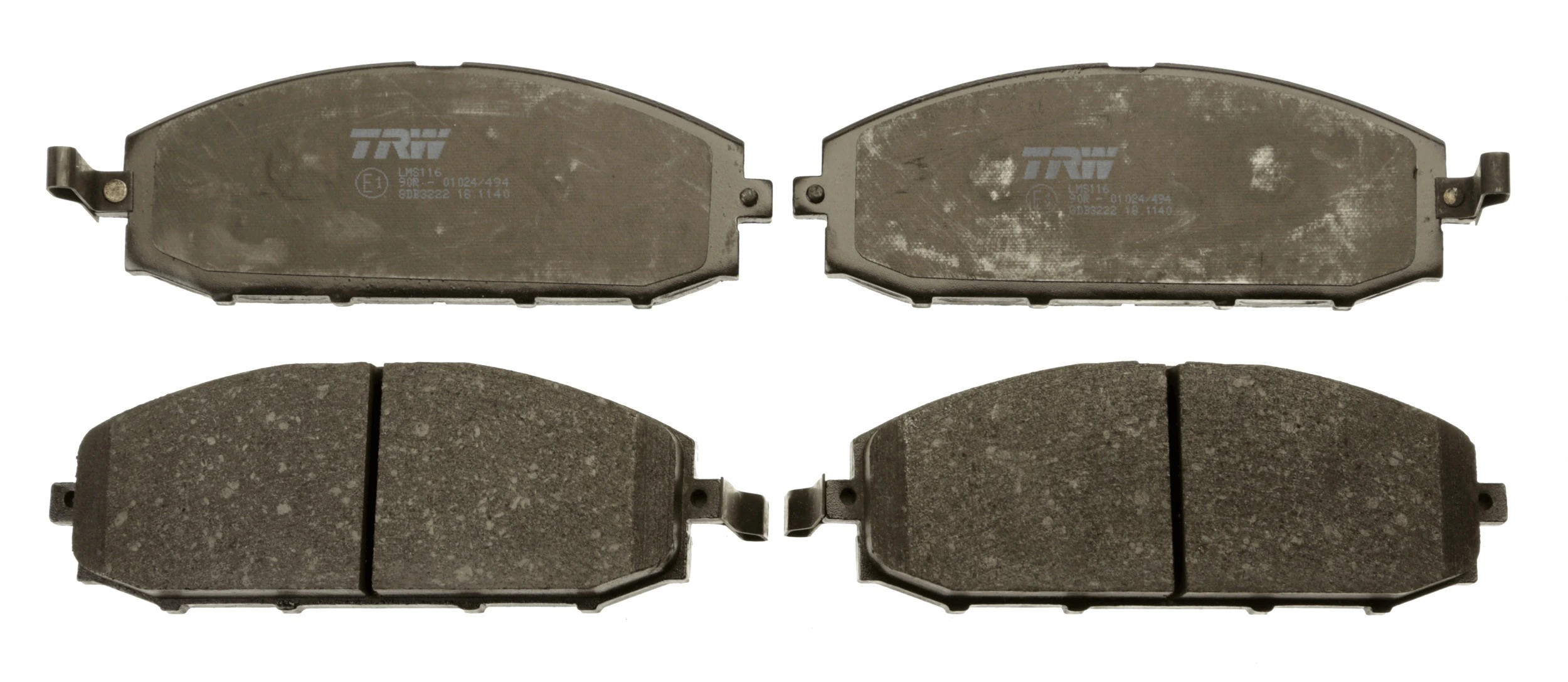Klocki hamulcowe przednie tarczowe Nissan Patrol SUV (Y60) (1987 - 1997) cena, od 42,08 USD
