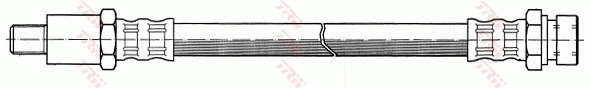 Przewód hamulcowy przedni Toyota Avensis Verso minivan (LCM) (2001 - 2009) cena, od 9,31 USD
