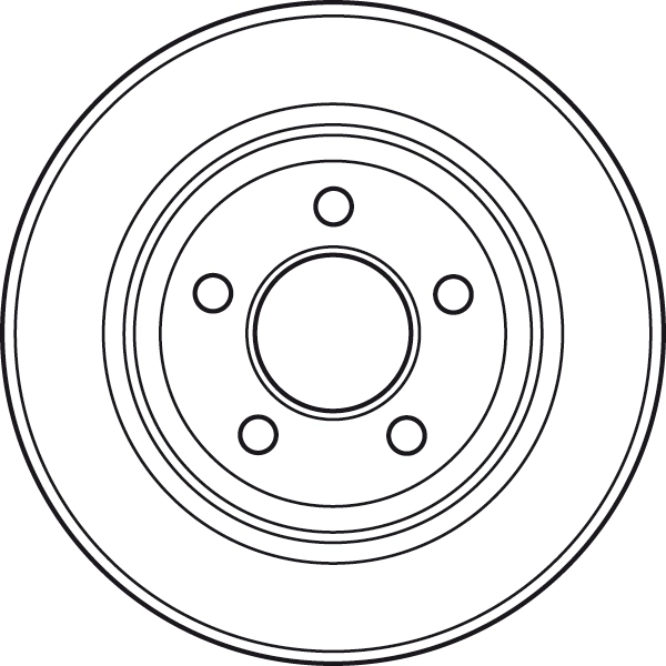Tarcza hamulcowa przednia do Dodge Grand Caravan SPORT US