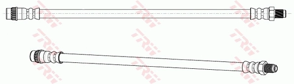 Przewód hamulcowy przedni Renault LOGAN I