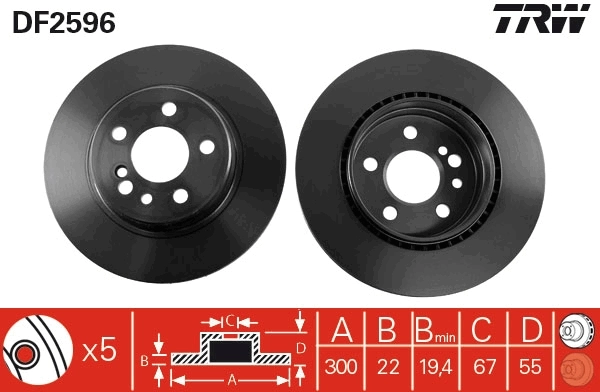 Tarcza hamulcowa tylna Mercedes S coupe (C140) (1992 - 1999) cena, od 66,60 USD