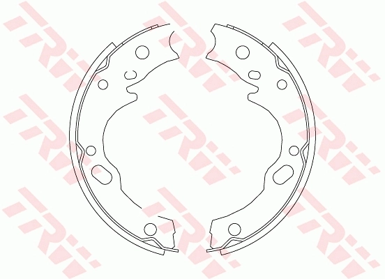 Klocki hamulca ręcznego Mitsubishi Canter VI platforma pokładowa (FE5, FE6) (1986 - 2026) cena, od 14,64 USD