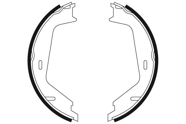 Do koszyka Klocki hamulca ręcznego Volvo S80 II AS, AR