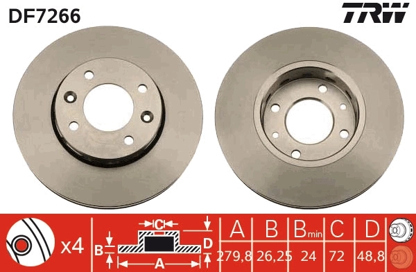 Do koszyka 231355C Metelli Tarcza hamulcowa przednia