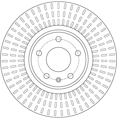 Tarcza hamulcowa przednia do Audi A5 Sportback 8TA