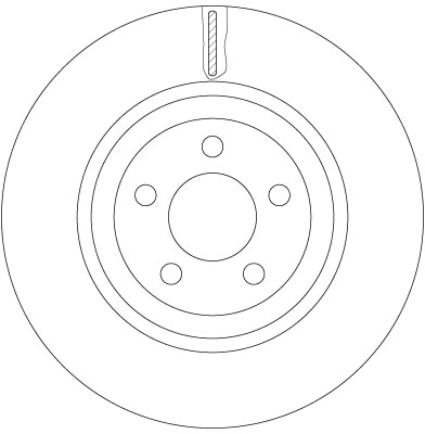 Do koszyka K04779197AG Fiat/Alfa/Lancia Tarcza hamulcowa przednia