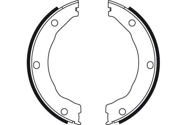 Klocki hamulca ręcznego Ford Escort 5 GAL