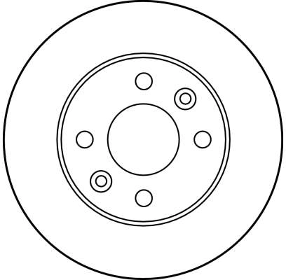 Tarcza hamulcowa przednia 230110 VAG