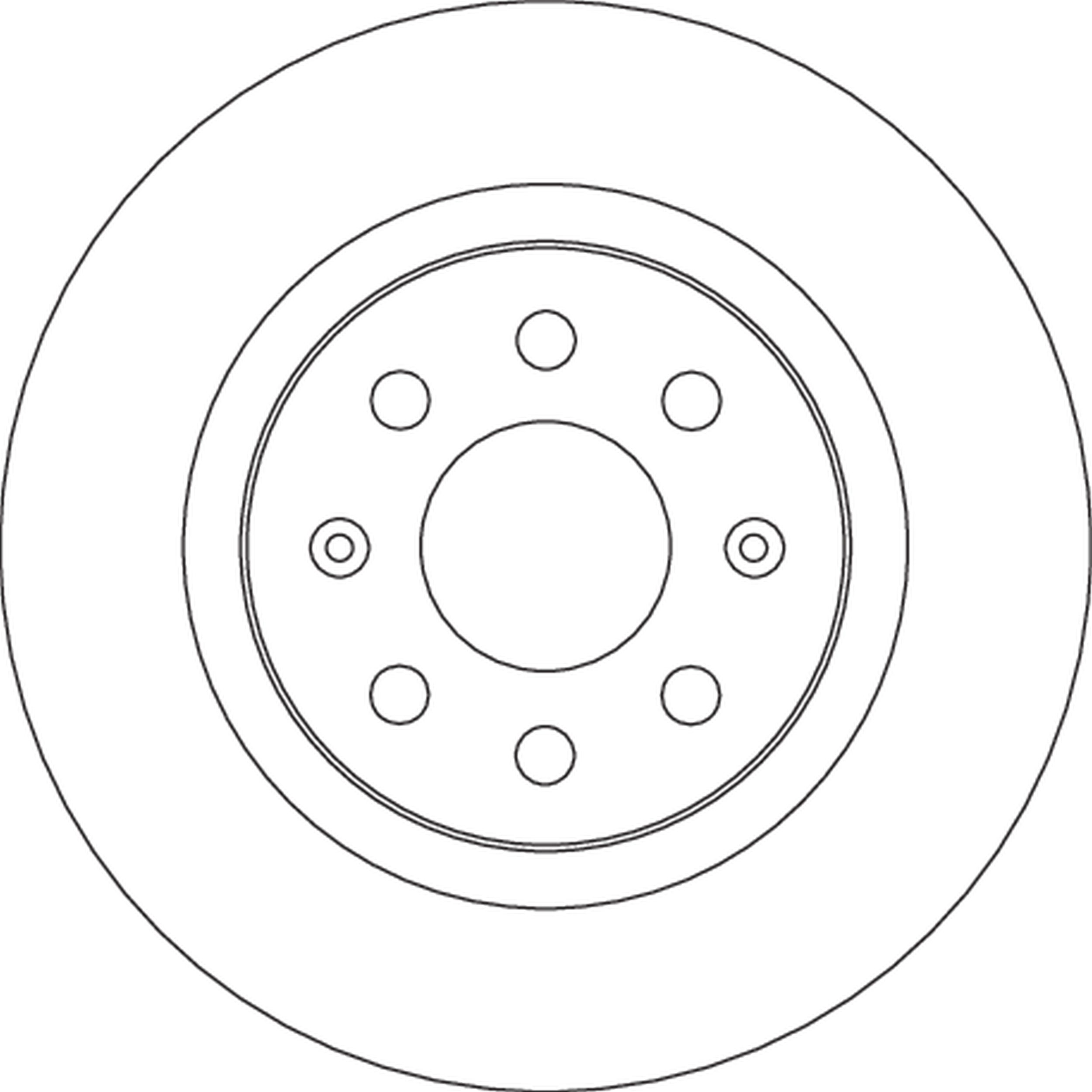 Tarcza hamulcowa tylna Opel Corsa E