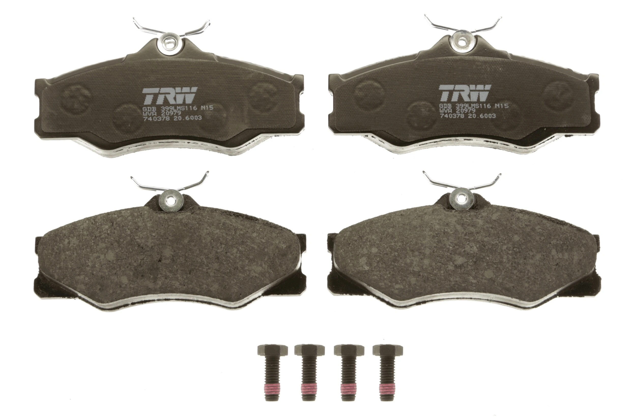 Klocki hamulcowe przednie tarczowe Volkswagen Transporter T3 awangarda (24, 25, 251) (1979 - 1992) cena, od 29,49 USD