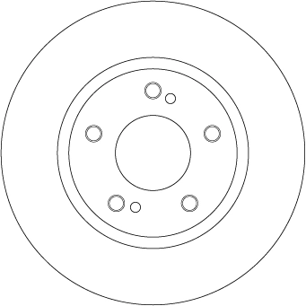 Tarcza hamulcowa tylna do Nissan Maxima  A33