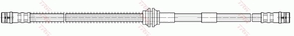 Przewód hamulcowy przedni Volkswagen Touareg II SUV (7P5, 7P6) (2010 - 2017) cena, od 15,03 USD