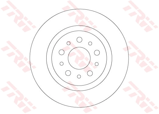 51914664 Fiat/Alfa/Lancia Tarcza hamulcowa tylna