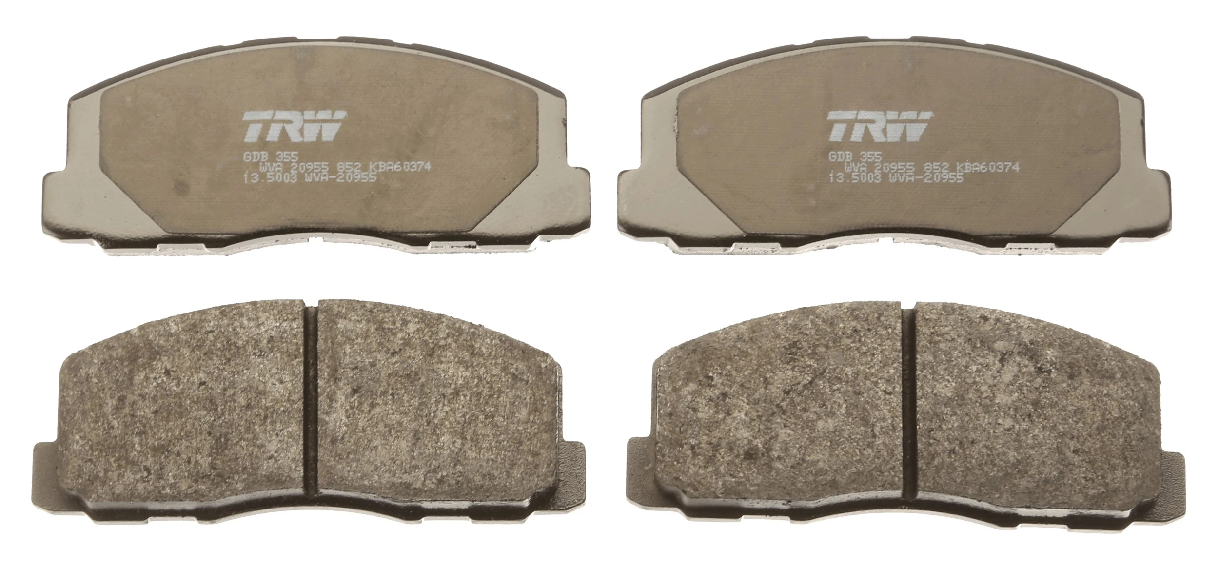 Klocki hamulcowe przednie tarczowe Mitsubishi Lancer III sedana (C1A,C6A) (1983 - 1990) cena, od 24,77 USD