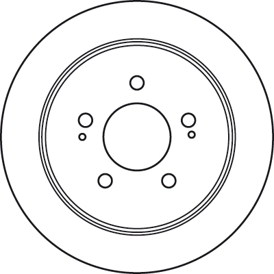 Tarcza hamulcowa tylna Hyundai H-1 STAREX A1