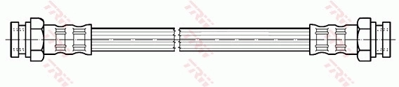 50532962 Fiat/Alfa/Lancia Przewód hamulcowy tylny