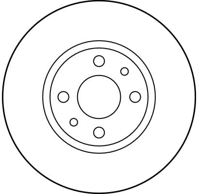 46831042 Fiat/Alfa/Lancia Tarcza hamulcowa tylna