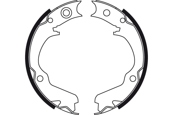 Klocki hamulca ręcznego Subaru Legacy II sedana (BD, BG) (1994 - 1999) cena, od 30,59 USD