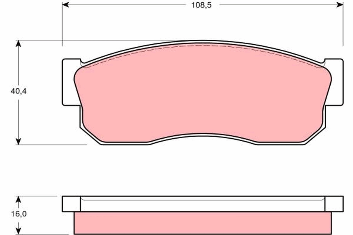 Klocki hamulcowe Nissan Cherry