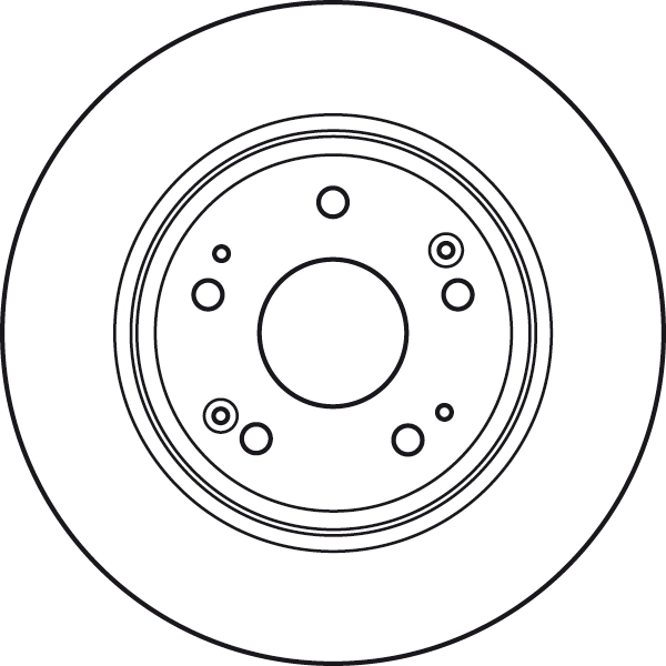 Do koszyka Tarcza hamulcowa tylna Honda Accord IX CR