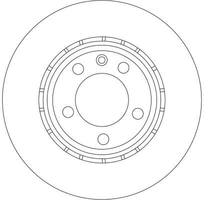  Tarcza hamulcowa przednia Renault Trafic 2