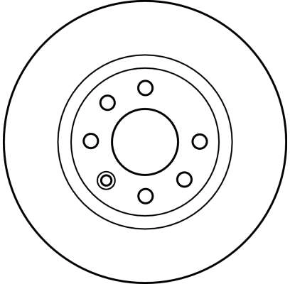 Tarcza hamulcowa przednia do Volvo 440 K 445