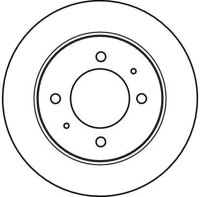 Tarcza hamulcowa tylna Hyundai Lantra II sedana (1995 - 2000) cena, od 33,13 USD