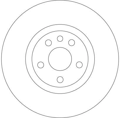 Tarcza hamulcowa przednia Citroen Jumpy I