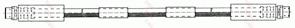 Przewód hamulcowy przedni Audi A8 D2 sedana (4D2, 4D8) (1994 - 2005) cena, od 13,39 USD
