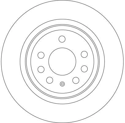 Do koszyka 93171778 Opel Tarcza hamulcowa tylna