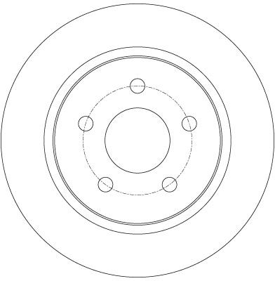Tarcza hamulcowa tylna do Ford Focus III CB8