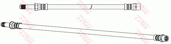 Przewód hamulcowy przedni Mercedes Sprinter II 3,5-t awangarda (906) (2006 - 2020) cena, od 11,52 USD