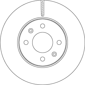 Tarcza hamulcowa przednia Hyundai Accent IV sedana (SB) (2014 - 2017) cena, od 48,58 USD