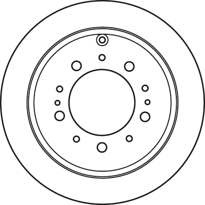 Tarcza hamulcowa tylna Toyota Tundra ulec poprawie (K5, K6) (2006 - 2026) cena, od 110,03 USD