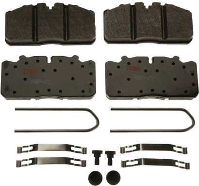 Klocki hamulcowe przednie tarczowe Iveco 500055372 cena, od 49,29 USD