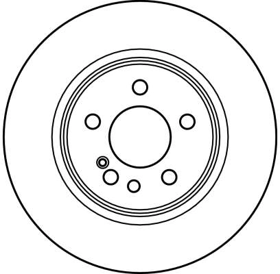 Do koszyka Tarcza hamulcowa tylna Mercedes S  C140