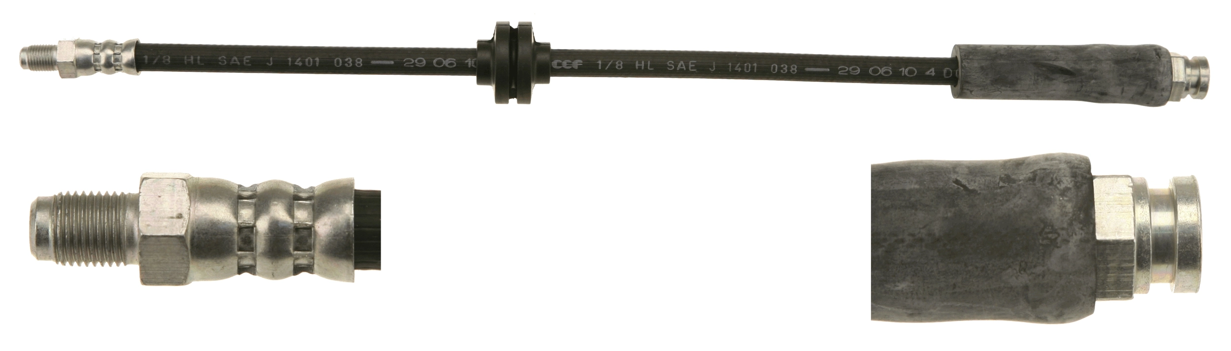 Przewód hamulcowy przedni do Fiat Fiorino  225