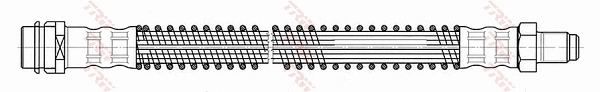 PHB525 TRW Przewód hamulcowy tylny