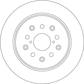 Tarcza hamulcowa tylna do Lexus GS  JZS160