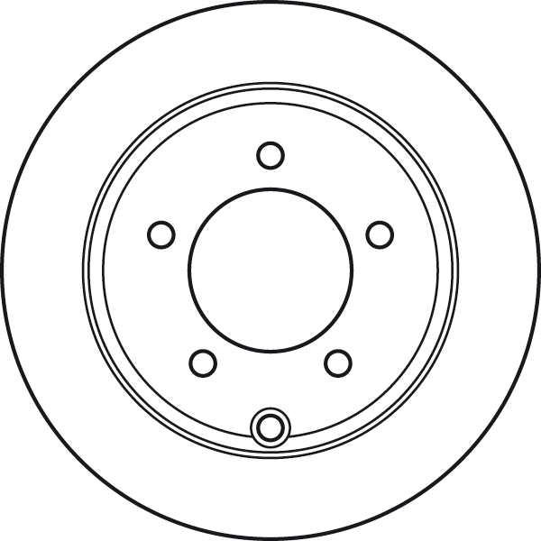 Tarcza hamulcowa tylna Mitsubishi 5105515AA