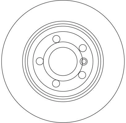 Tarcza hamulcowa tylna BMW X3 