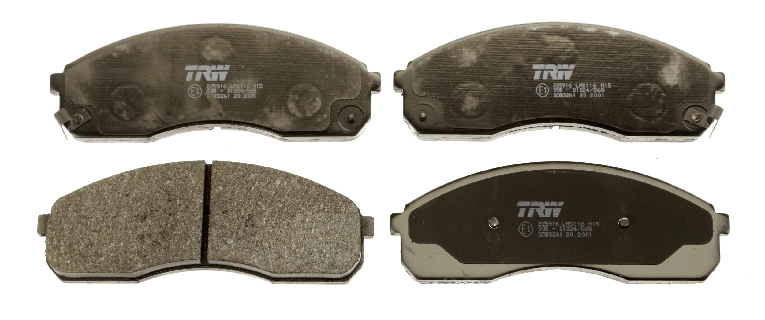 Do koszyka 0K75A3328Z Hyundai/Kia Klocki hamulcowe przednie tarczowe